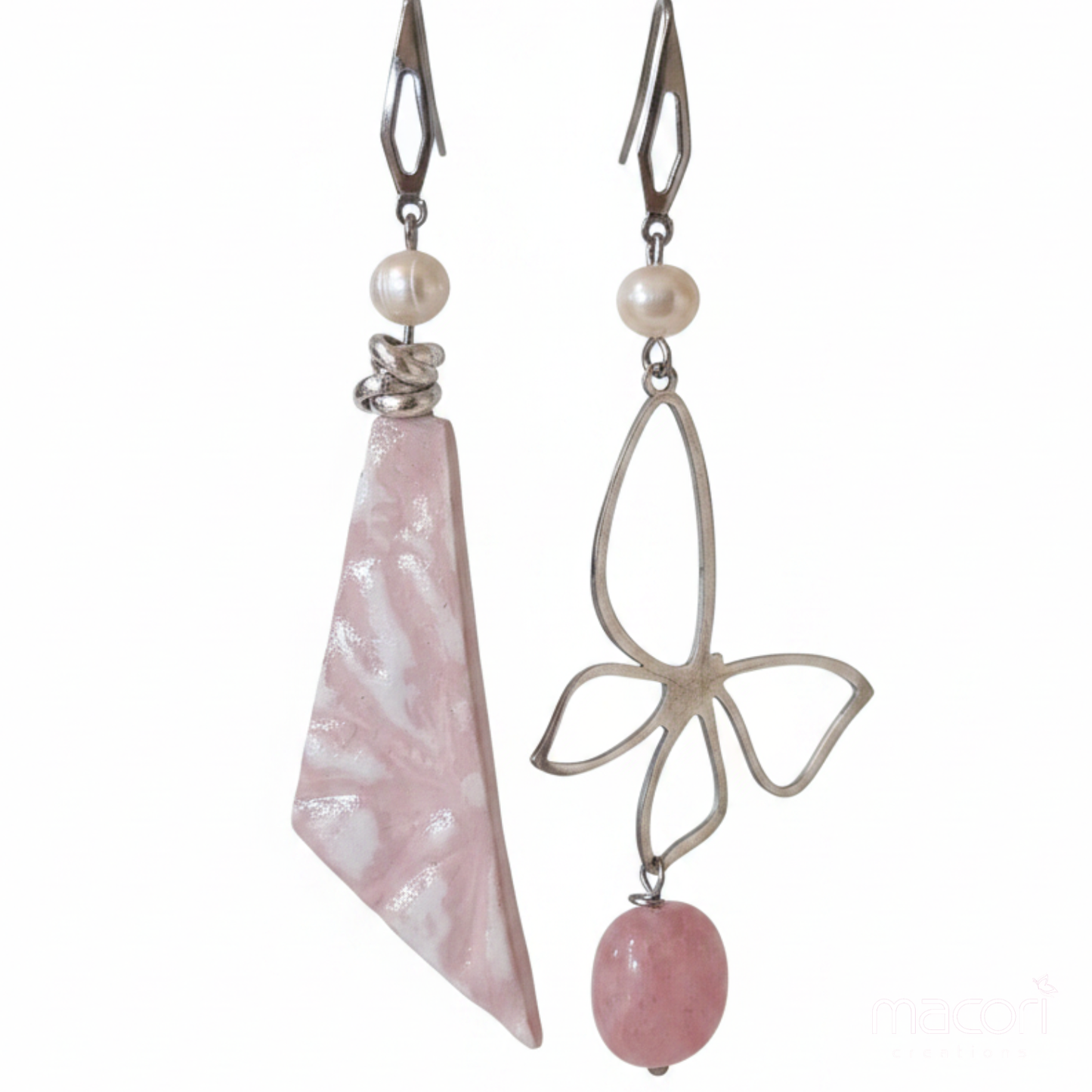 Orecchini Aurora Rosa