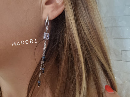 Orecchini asimmetrici la Sicilia