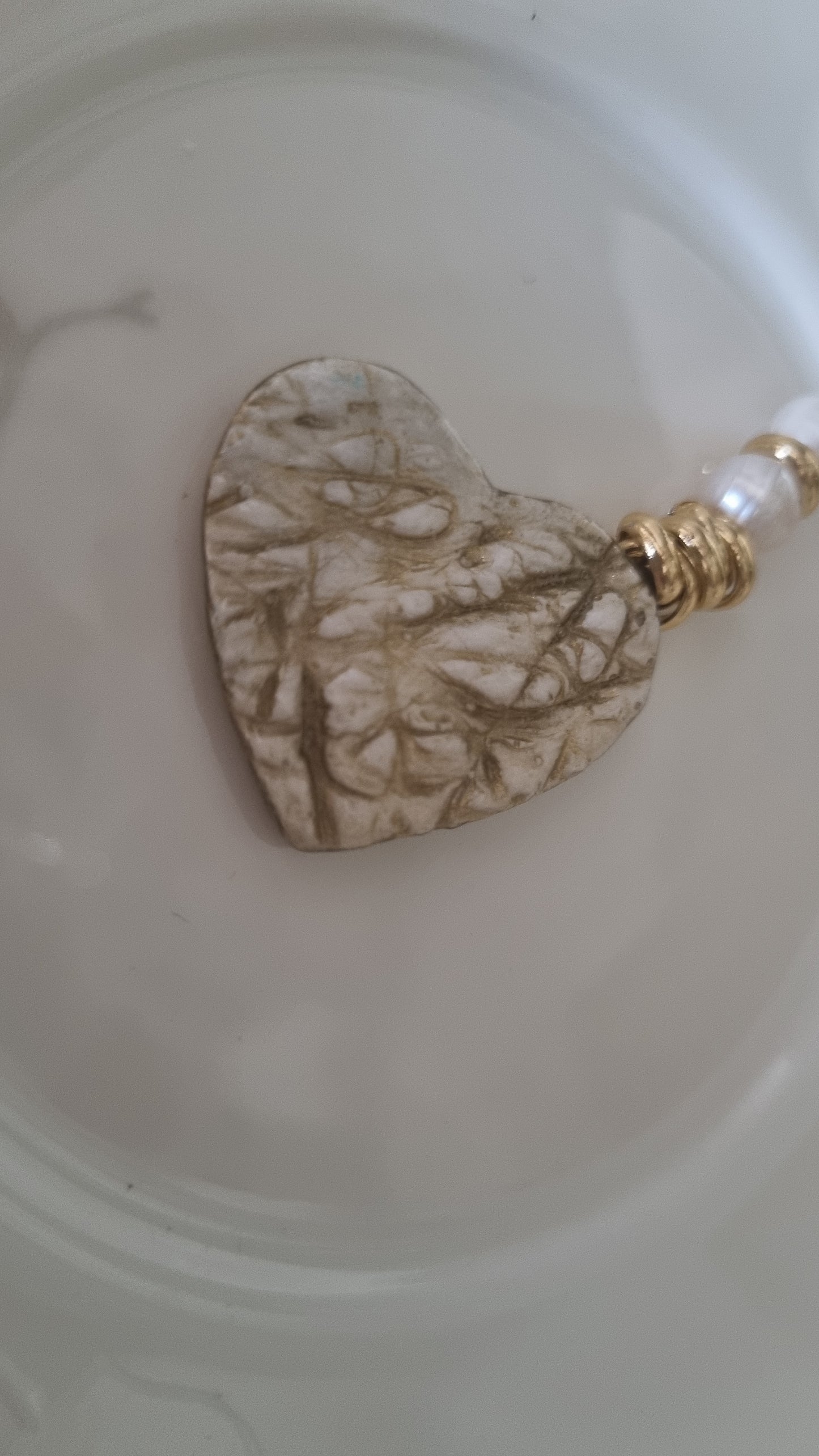 Orecchini asimmetrici cuore Amore Eterno