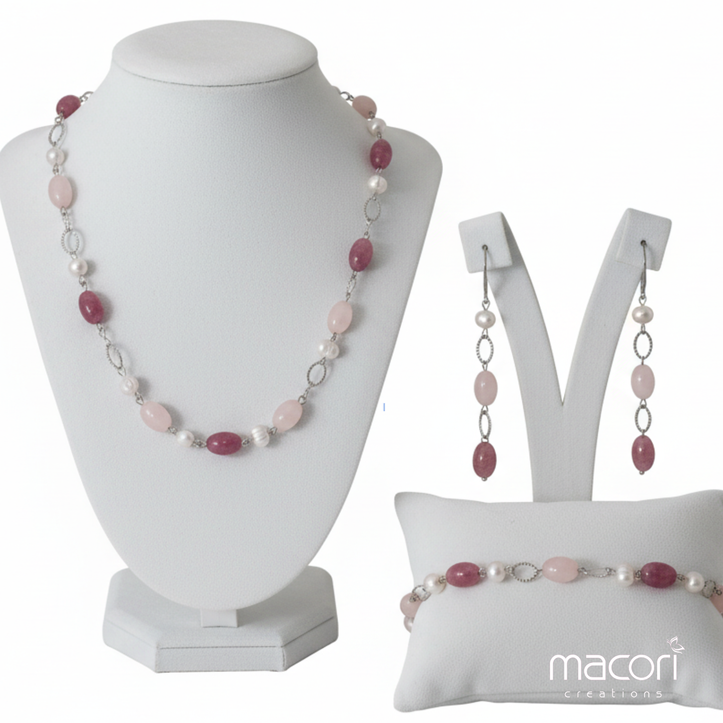 Parure Armonia Rosa