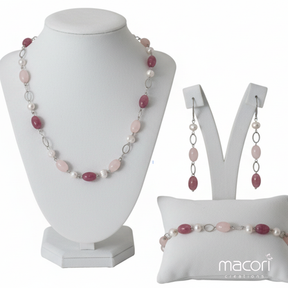 Parure Armonia Rosa