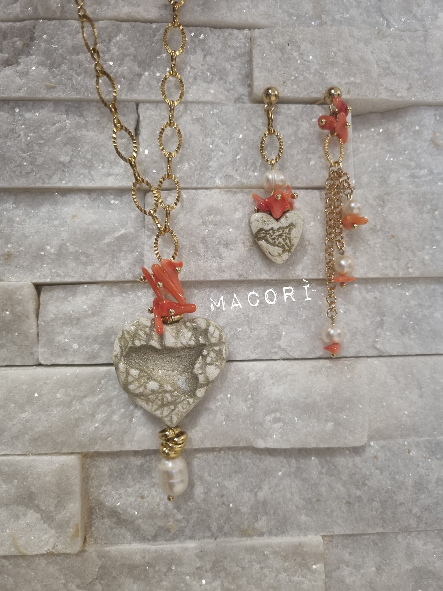 Parure la Sicilia nel cuore