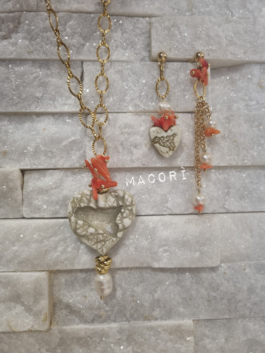 Parure la Sicilia nel cuore