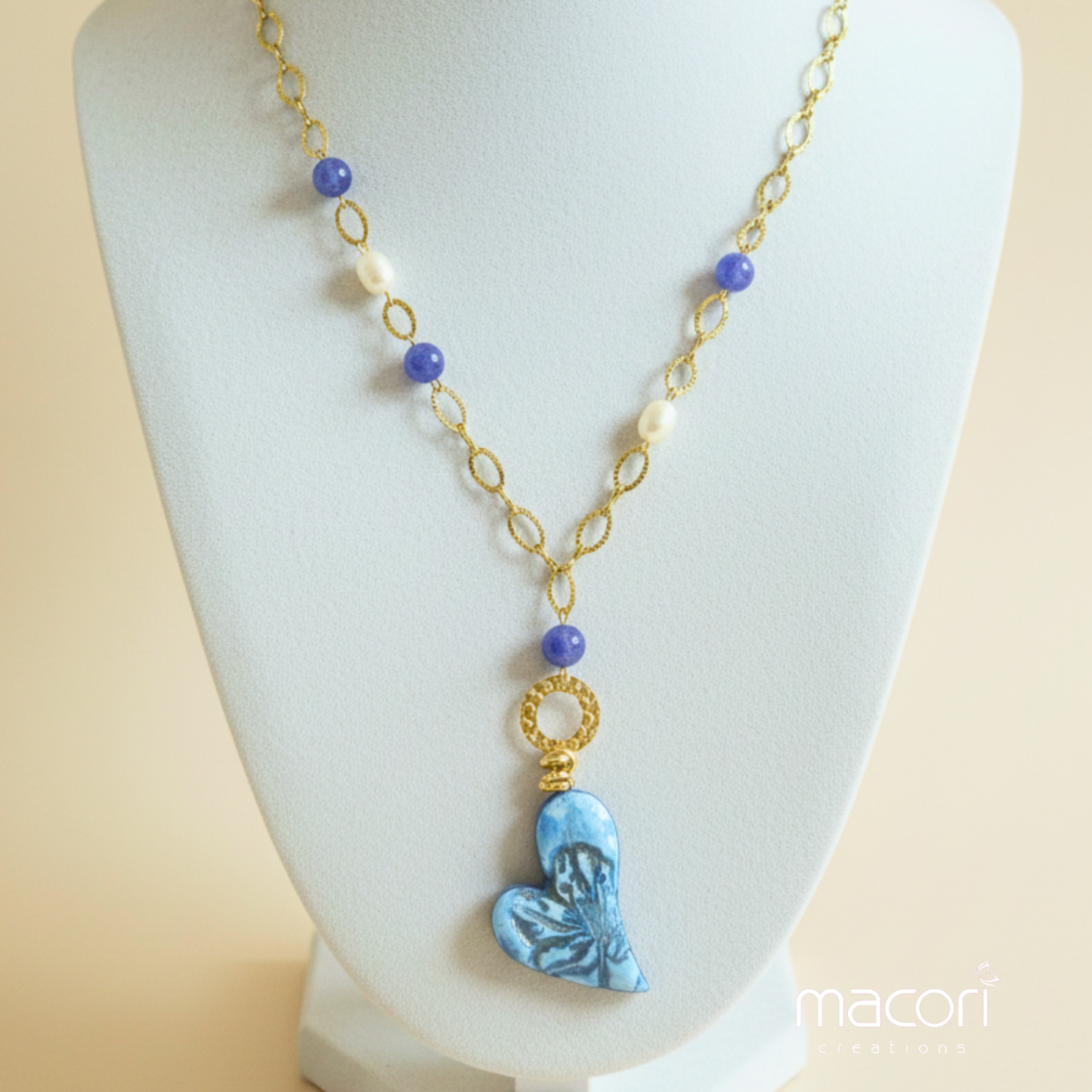 Collana Cuore in Fiore