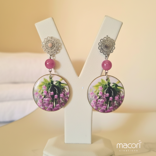 Orecchini Cascata Fiorita