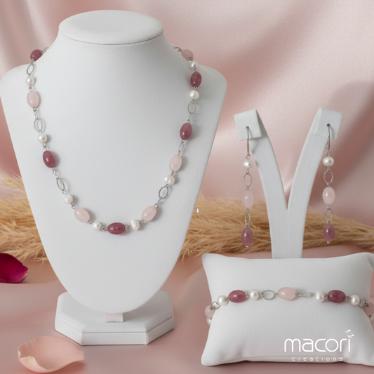 Parure Armonia Rosa
