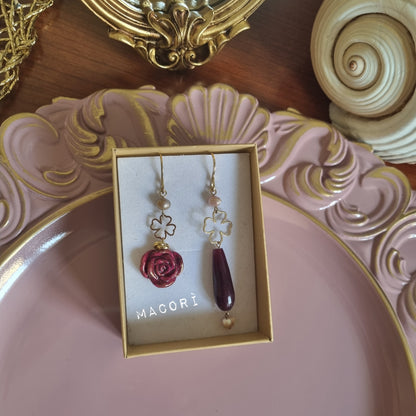 Orecchini “Fiori Ribelli” – Gioielli artigianali unici